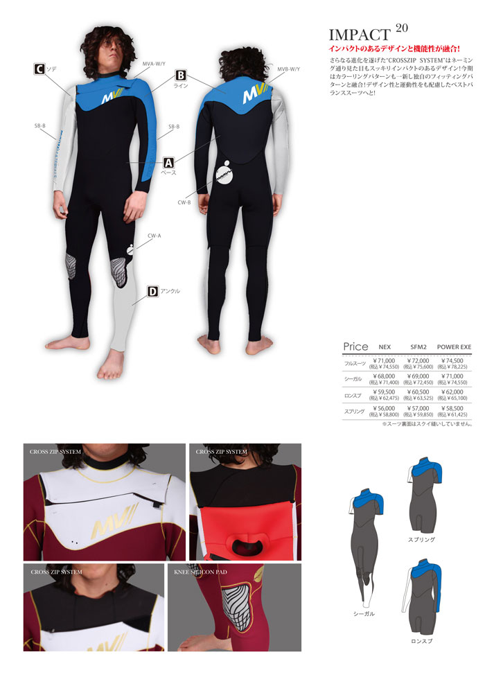 MARVY WETSUIT 2013春夏カタログ リリース | サーフィンレップス